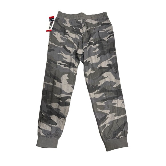 Splendid Gray Camo Jogger Pants Pockets Elastic Waist Drawstring Size M NWT - Picture 4 of 7